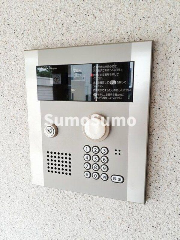 セキュリティ(外観は落ち着いています)