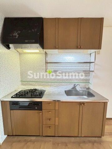 物件内観写真19　(コンパクトなキッチンで掃除もラクラク)