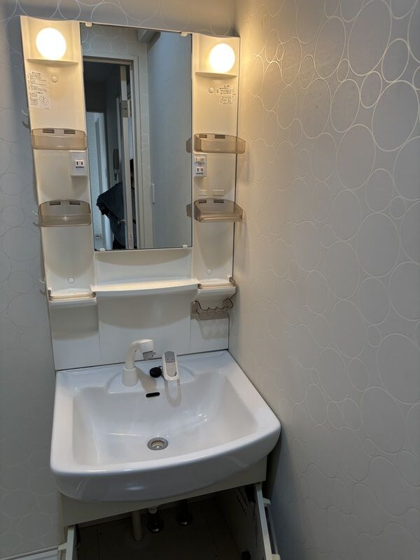 物件内観写真7　(ゆったりとスペースのある洗面所)