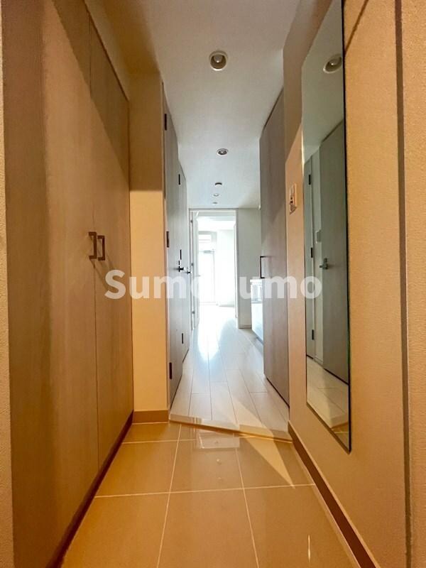 玄関(シンプルで使いやすい玄関です)