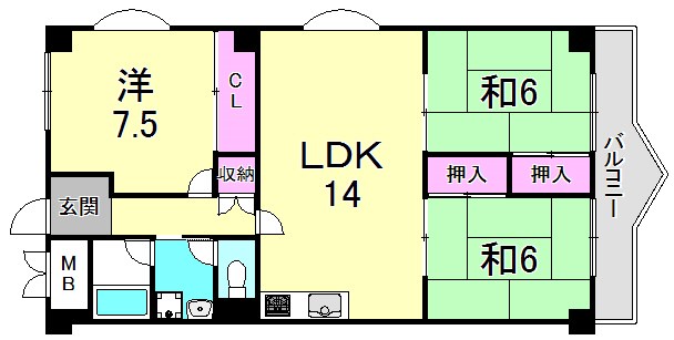 間取図