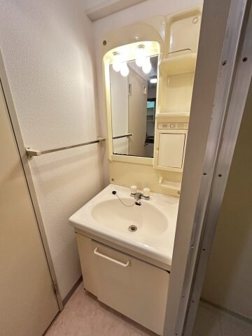 物件内観写真15　(朝の支度にも助かる、独立の洗髪洗面化粧台)