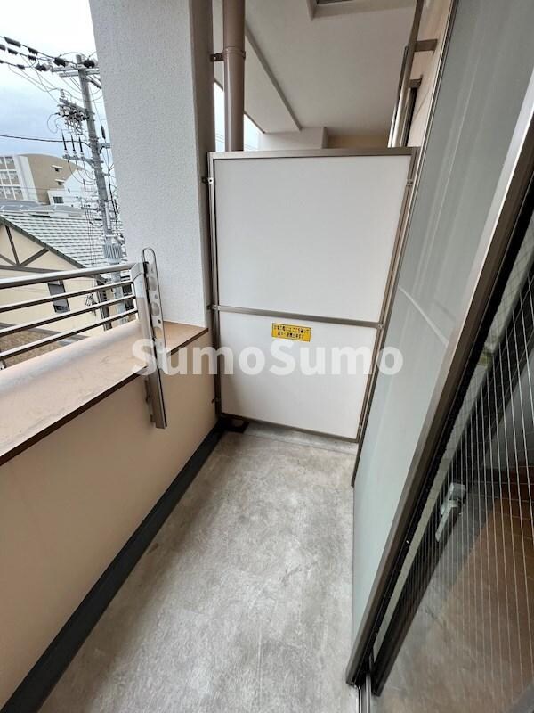 バルコニー(落ち着いた時間を過ごせるバルコニーです)