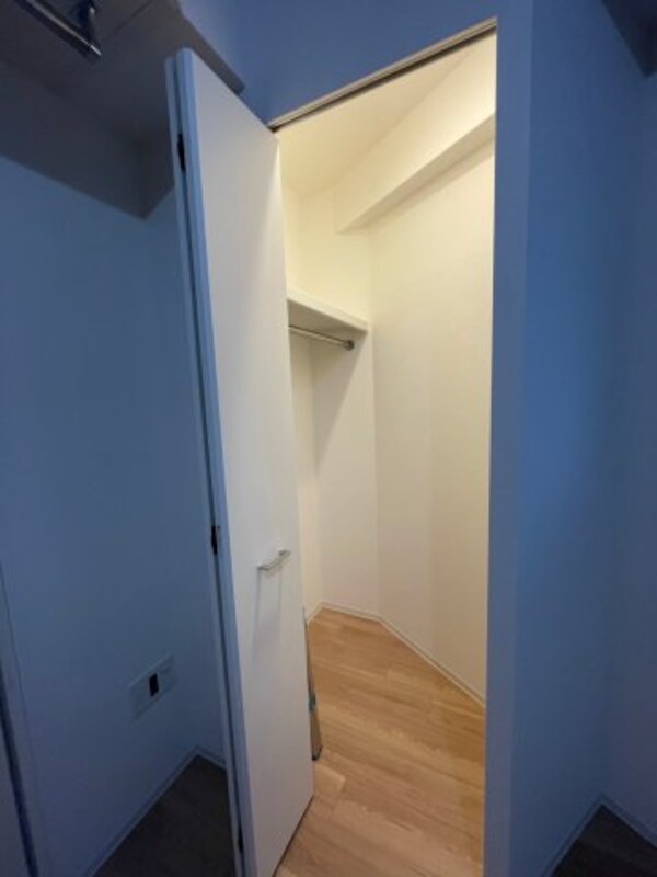 収納(使い勝手のいい寝室です)