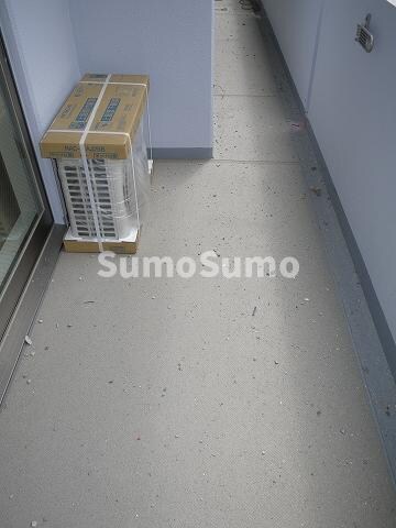 物件内観写真10　(外からの目が気にならないバルコニーで洗濯物が干せます)