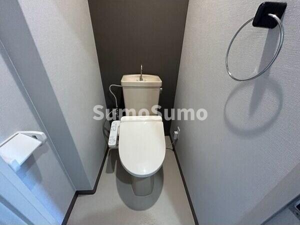 物件内観写真7　(落ち着いた色調のトイレです)