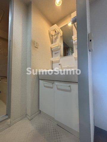 物件内観写真9　(ゆったりとスペースのある洗面所)