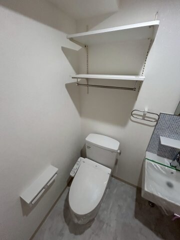 物件内観写真8　(落ち着いた色調のトイレです)
