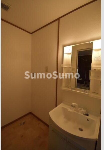 物件内観写真10　(広い洗面スペース)