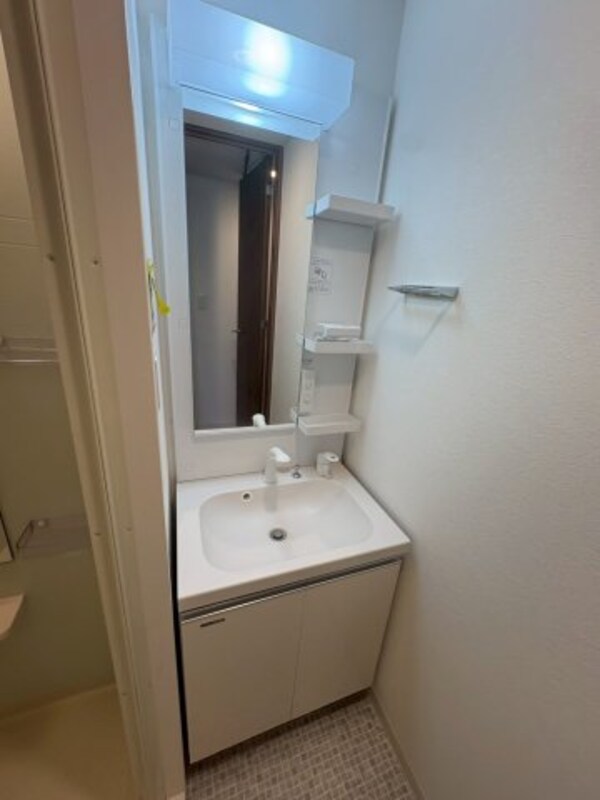 洗面・脱衣所(コンパクトで使いやすい洗面所)