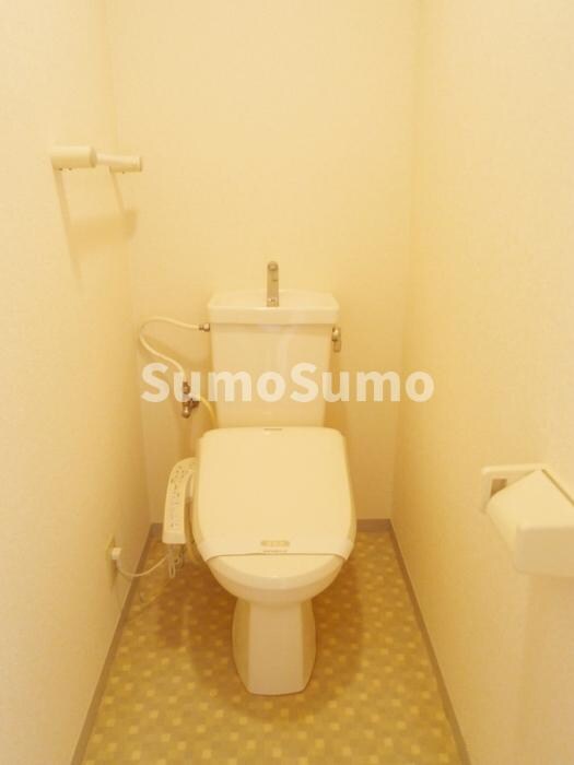 物件内観写真11　(落ち着いた色調のトイレです)