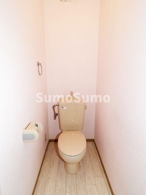 物件内観写真10　(落ち着いた色調のトイレです)