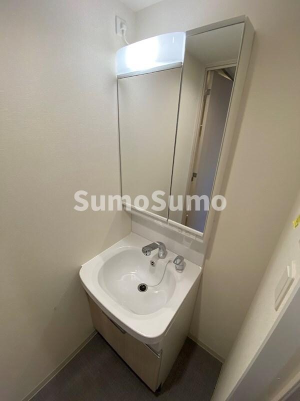 洗面・脱衣所(コンパクトで使いやすい洗面所)