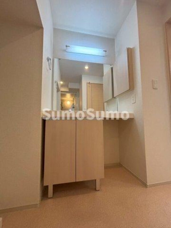 洗面・脱衣所(広い洗面スペース)