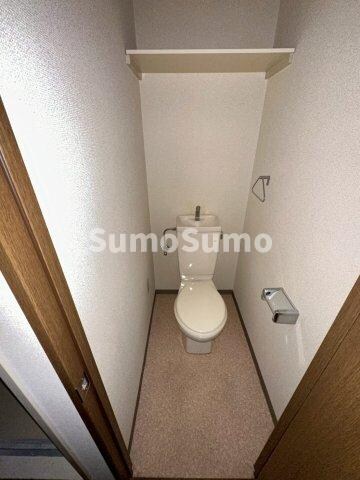 物件内観写真9　(落ち着いた色調のトイレです)
