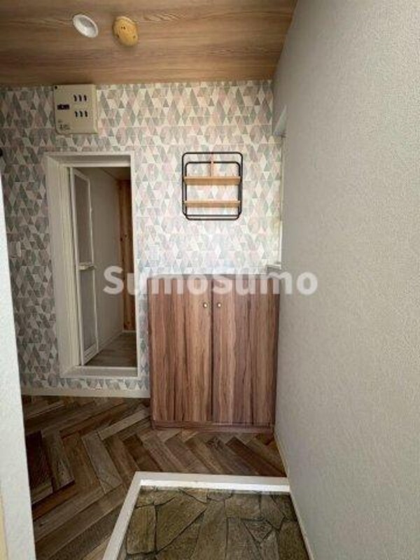 玄関(落ち着いた玄関です)