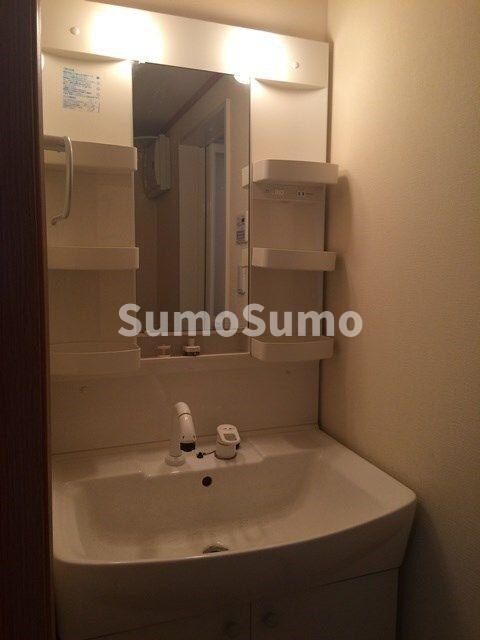 物件内観写真10　(ゆったりとスペースのある洗面所)