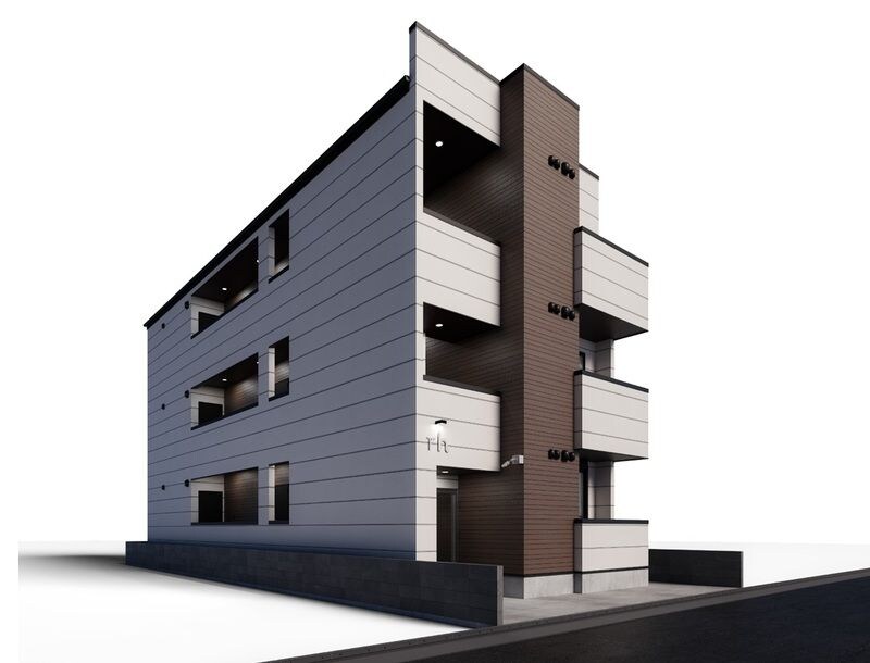 物件外観写真1　(おしゃれな外観です)