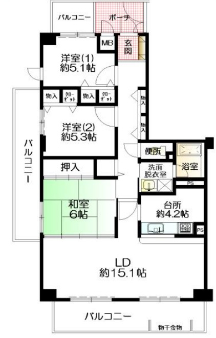 間取図