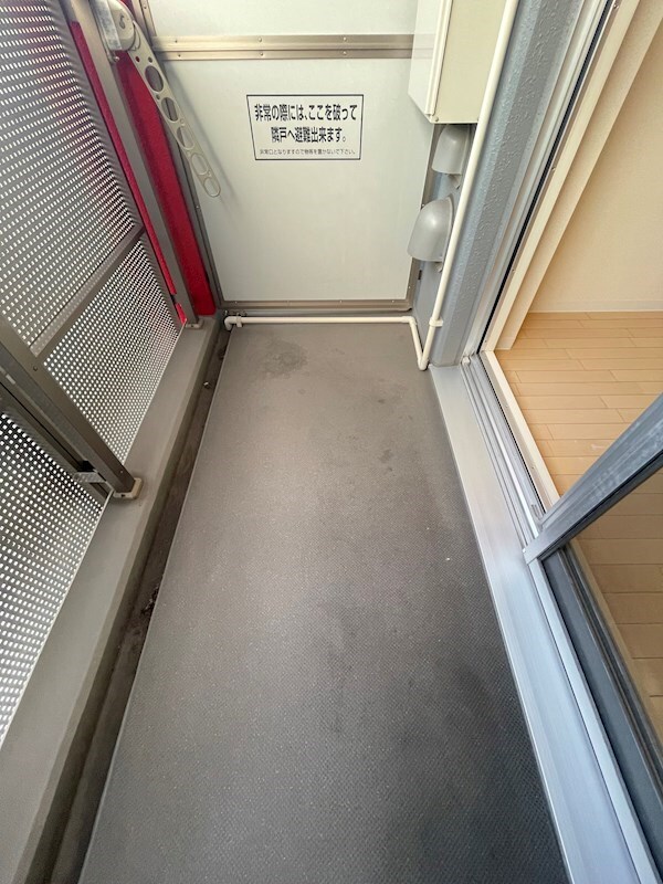 バルコニー(落ち着いた時間を過ごせるバルコニーです)