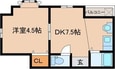 山陽電気鉄道本線 板宿駅 3階建 築22年の間取図