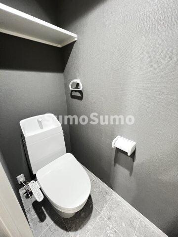 物件内観写真14　(落ち着いた色調のトイレです)