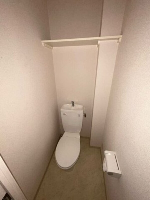 トイレ(落ち着いた色調のトイレです)