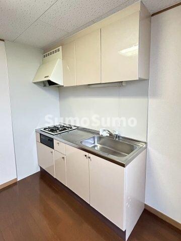 物件内観写真5　(コンパクトなキッチンで掃除もラクラク)