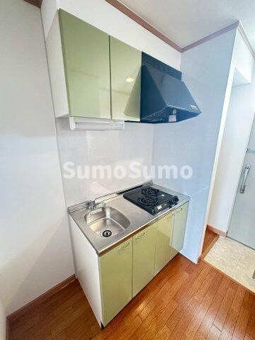 物件内観写真7　(コンパクトなキッチンで掃除もラクラク)