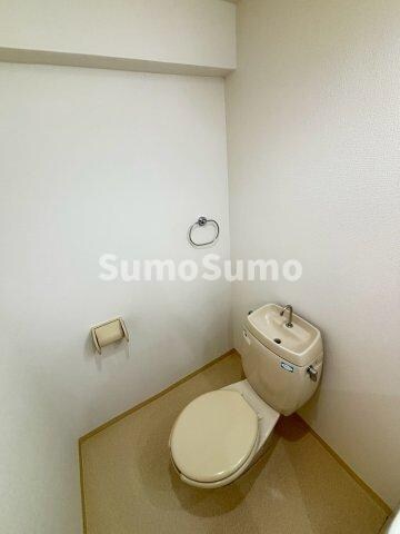 物件内観写真9　(落ち着いた色調のトイレです)