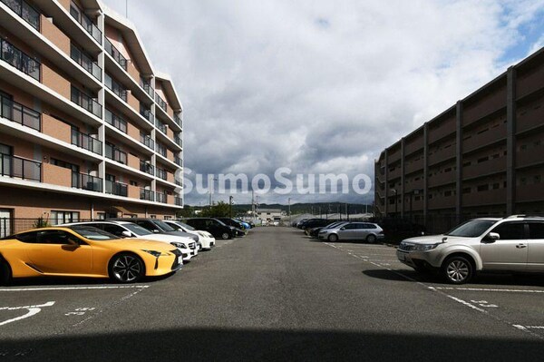 駐車場(駐車場です)