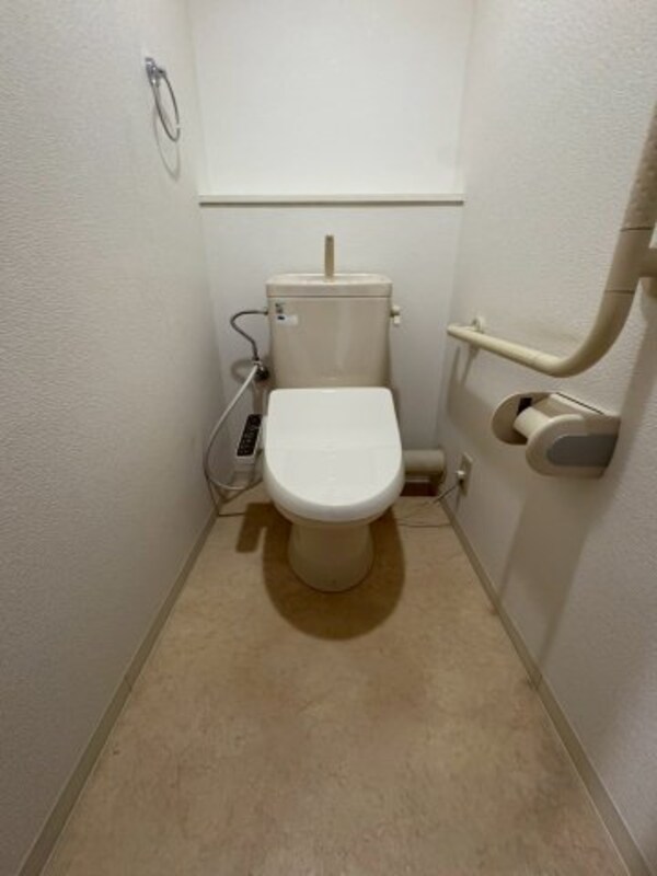 トイレ(落ち着いた色調のトイレです)