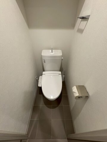 物件内観写真10　(落ち着いた色調のトイレです)