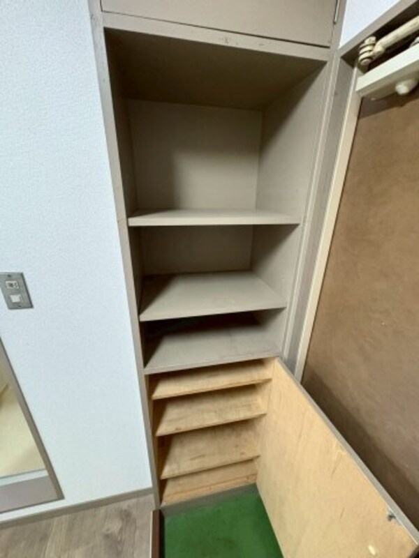 収納(大きなスペースがあり、収納には困りません)