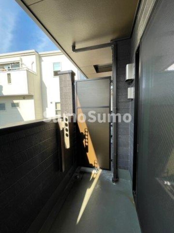 バルコニー(陽当たり良好なバルコニーです)