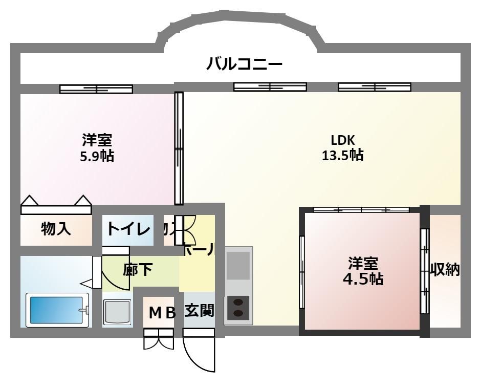 間取図