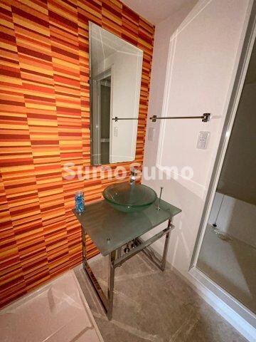 物件内観写真11　(明るい洗面所です)