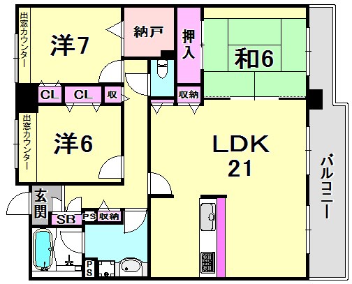 間取図
