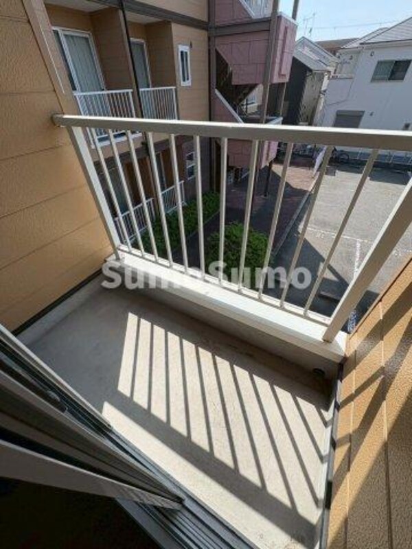バルコニー(落ち着いた時間を過ごせるバルコニーです)