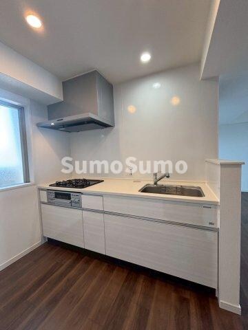 物件内観写真5　(コンパクトなキッチンで掃除もラクラク)