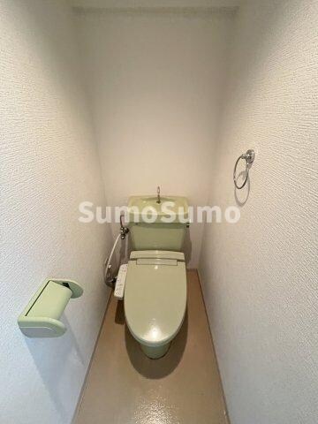 物件内観写真9　(落ち着いた色調のトイレです)