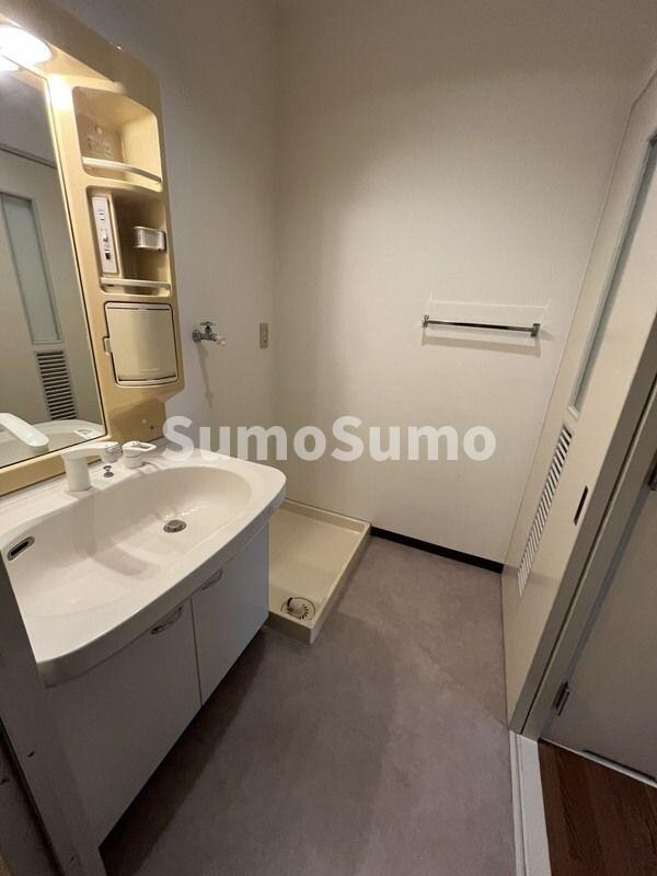 物件内観写真14　(ゆったりとスペースのある洗面所)