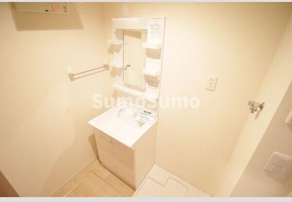 洗面・脱衣所(スペースが確保できる洗面所です)