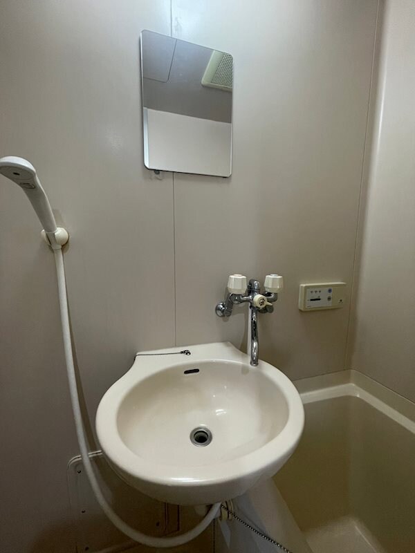 物件内観写真12　(朝の支度にも助かる、独立の洗髪洗面化粧台)