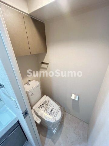 物件内観写真10　(落ち着いた色調のトイレです)