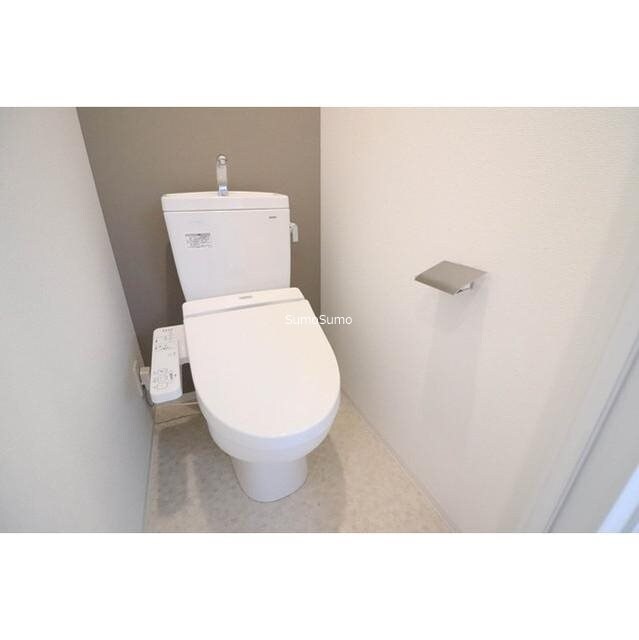 物件内観写真10　(落ち着いた色調のトイレです)