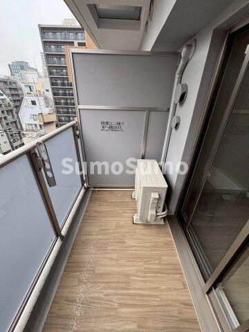 物件内観写真4　(外からの目が気にならないバルコニーで洗濯物が干せます)