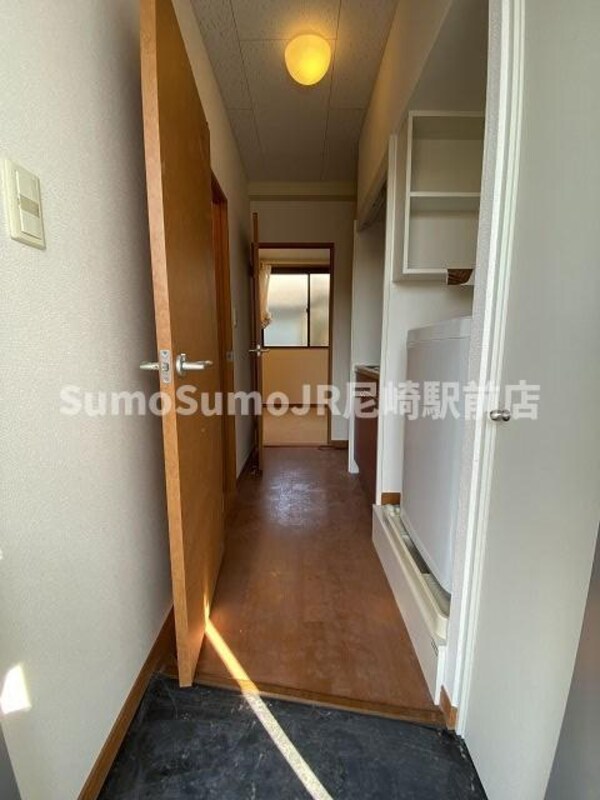 玄関(ゆったりとした玄関です)