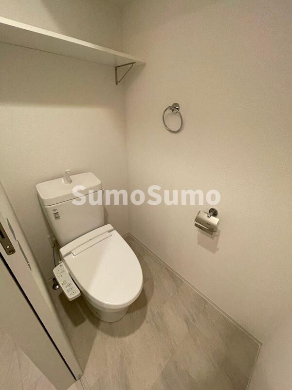 物件内観写真12　(落ち着いた色調のトイレです)