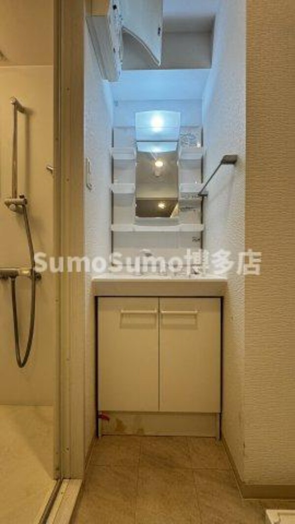 洗面・脱衣所(スペースが確保できる洗面所です)